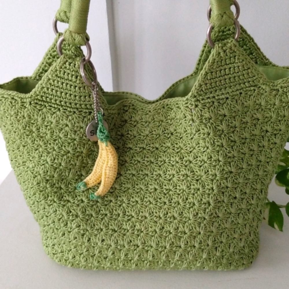 💚 The Sak Medium Shoulder Bag Lime Green 🍏 Spring Color 😍